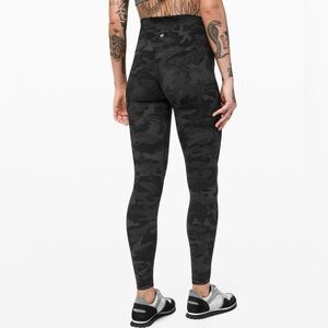 Lululemon Women’s Camo Leggings Size 6 SM/M Align Pant Incognito Camo MultiGrey